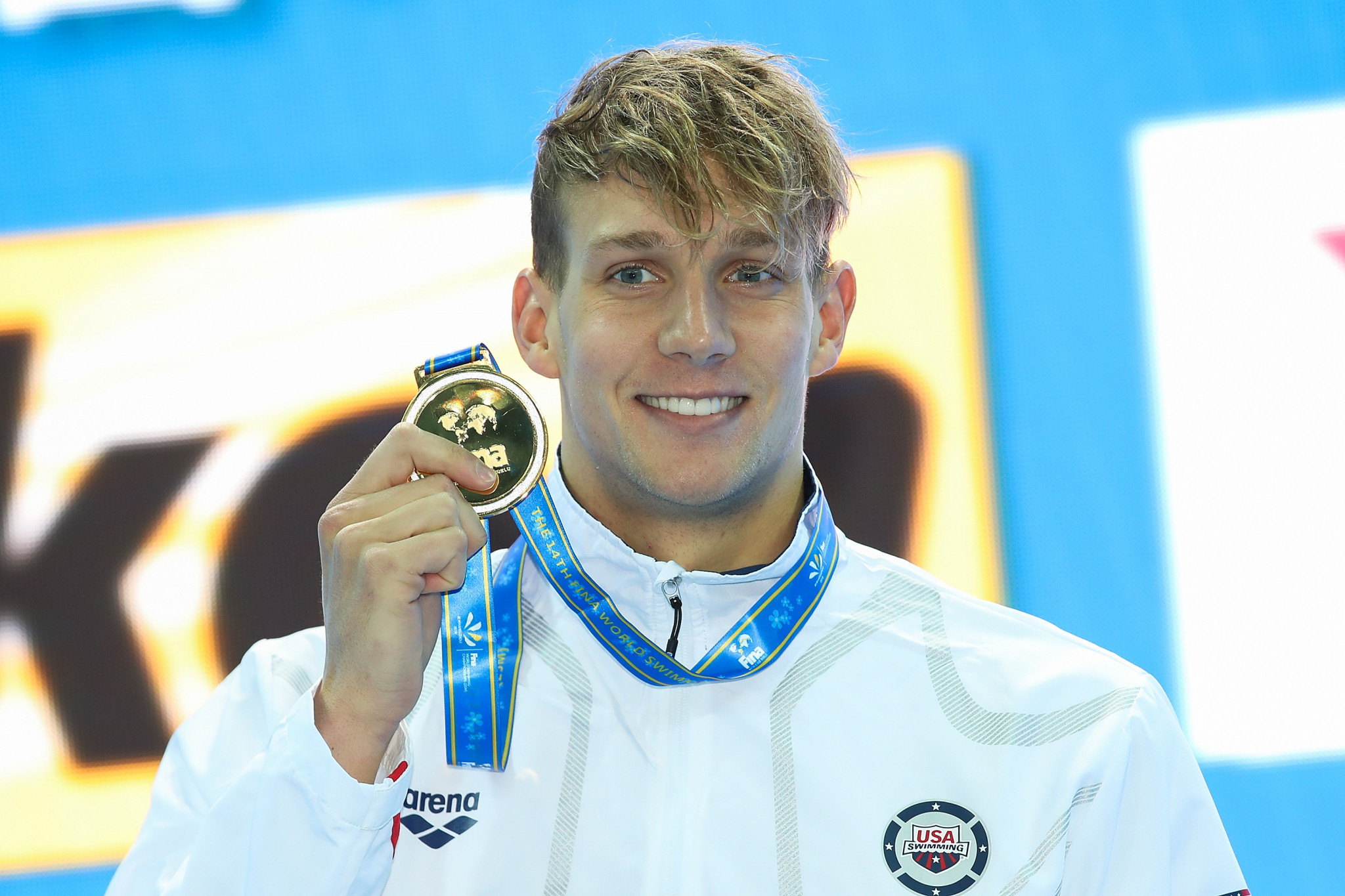 Caeleb Dressel has won the United States Olympic Committee men's Best of December award ©Getty Images