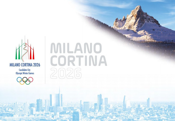 The joint Italian bid from Milan-Cortina d'Ampezzo also submitted its candidature file to the IOC ©Milan-Cortina d'Ampezzo 2026