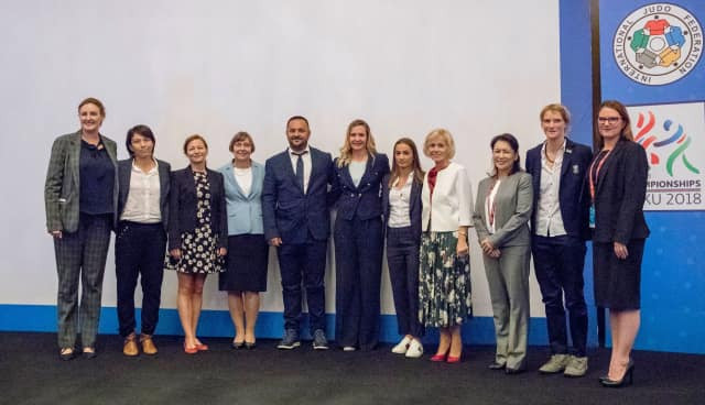 The IJF hosted its inaugural conference on gender equity in September 2018 ©IJF