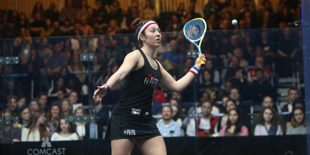 Amanda Sobhy says she is back to full fitness as she aims to become the first American-born player to win the Professional Squash Association Tournament of Champions ©PSA
