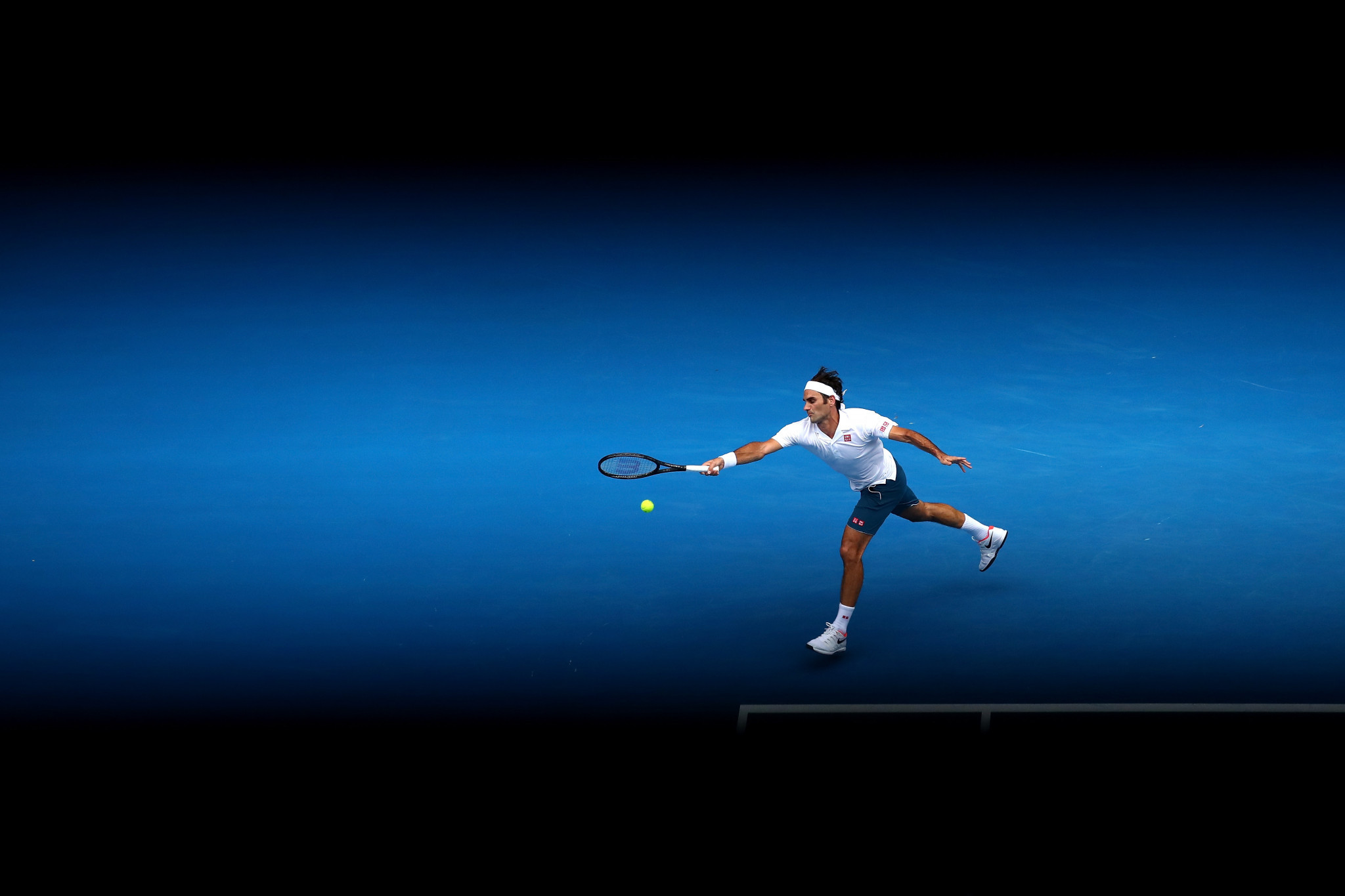 Defending men's champion Roger Federer beat Britain's Dan Evans ©Getty Images