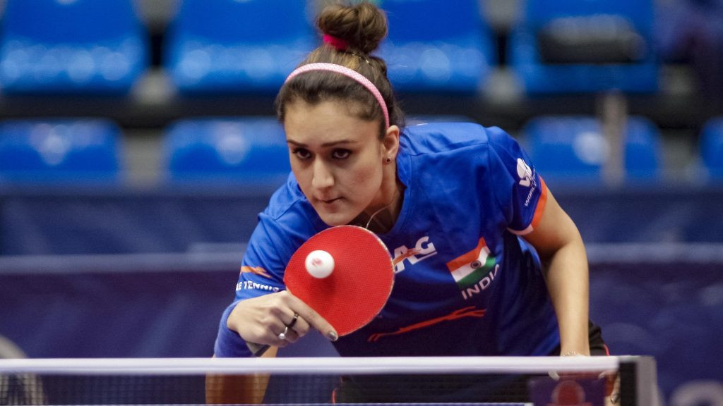 India's Manika Batra was among the players to reach the main draw in the women's singles event ©ITTF/Richard Kalocsai