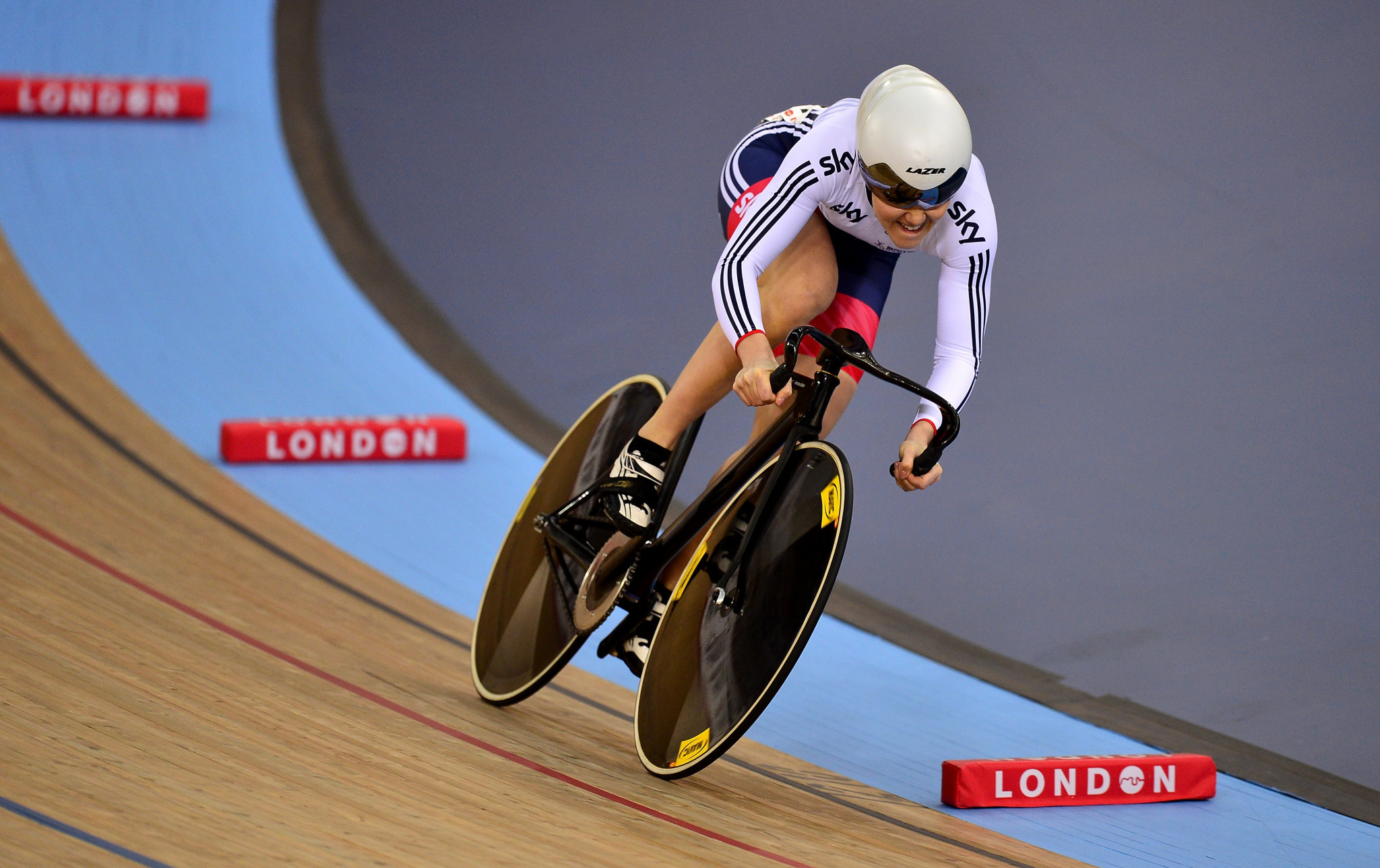 Jess Varnish is a former European team sprint champion and world silver medallist ©Getty Images