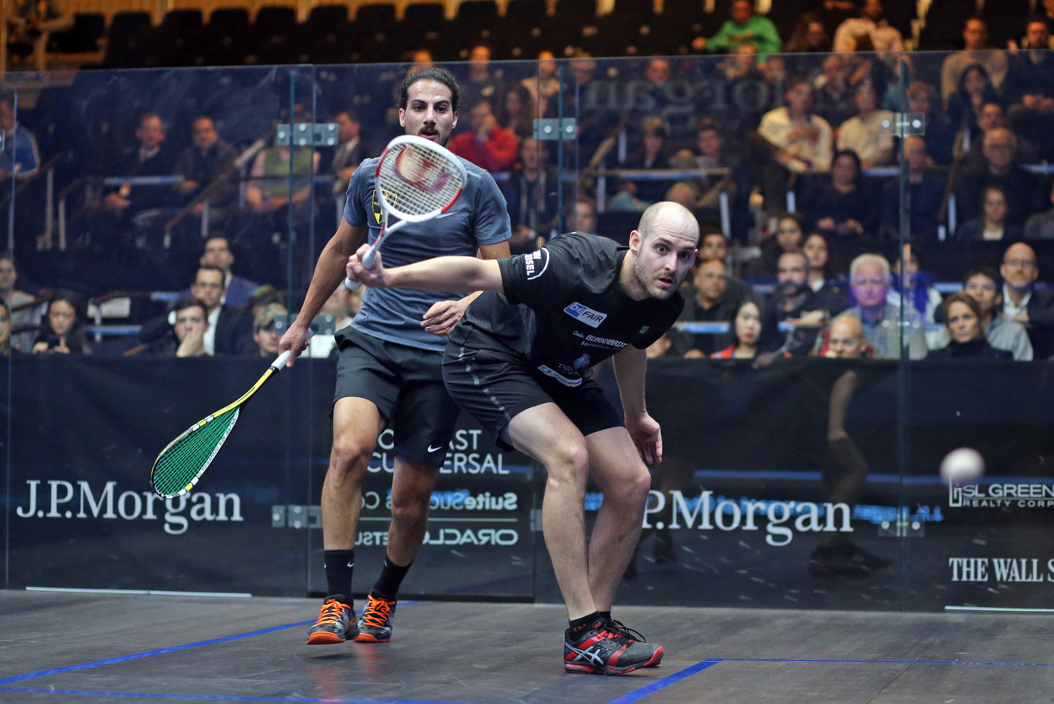 Mueller defeats Hesham at PSA Tournament of Champions to set-up world number one clash