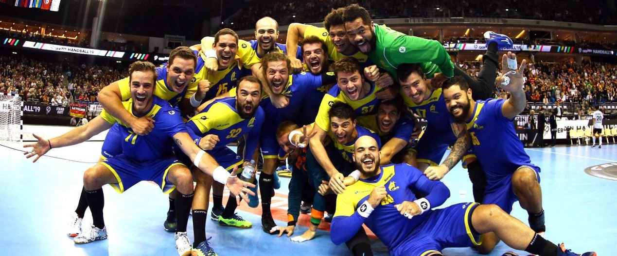 Brazil win again to reach main round for first time at IHF Men's World Championships