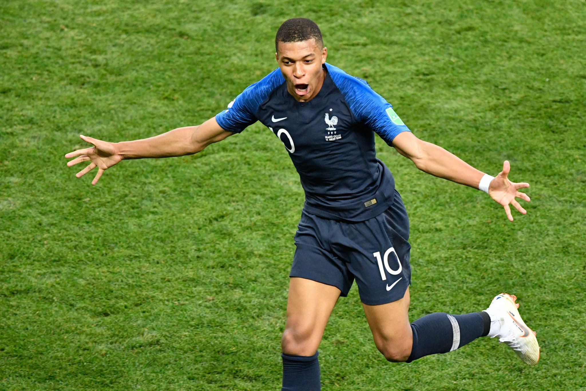Kylian Mbappé, who played a key role in France winning the 2018 FIFA World Cup, is one of six nominees for sportsman of the year ©Getty Images