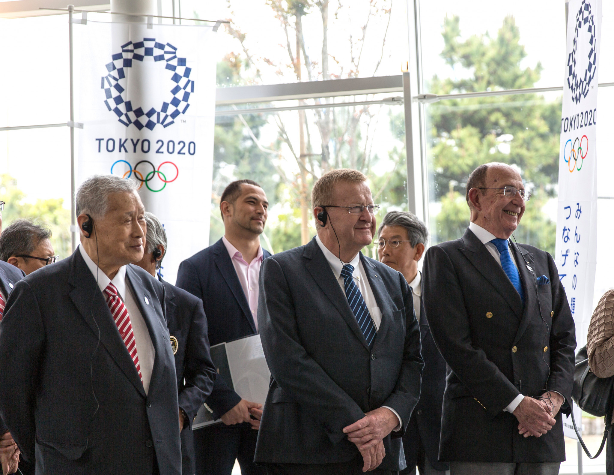 Alex Gilady, right, is the vice-chair of the Tokyo 2020 Coordination Commission ©Getty Images