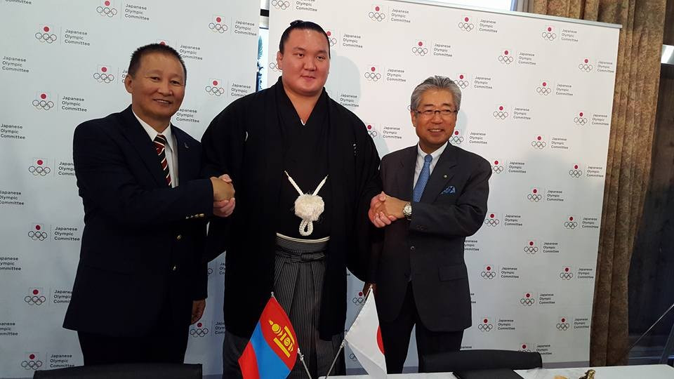 Mongolian National Olympic Committee sign partnership agreement with Japanese counterparts ahead of Tokyo 2020