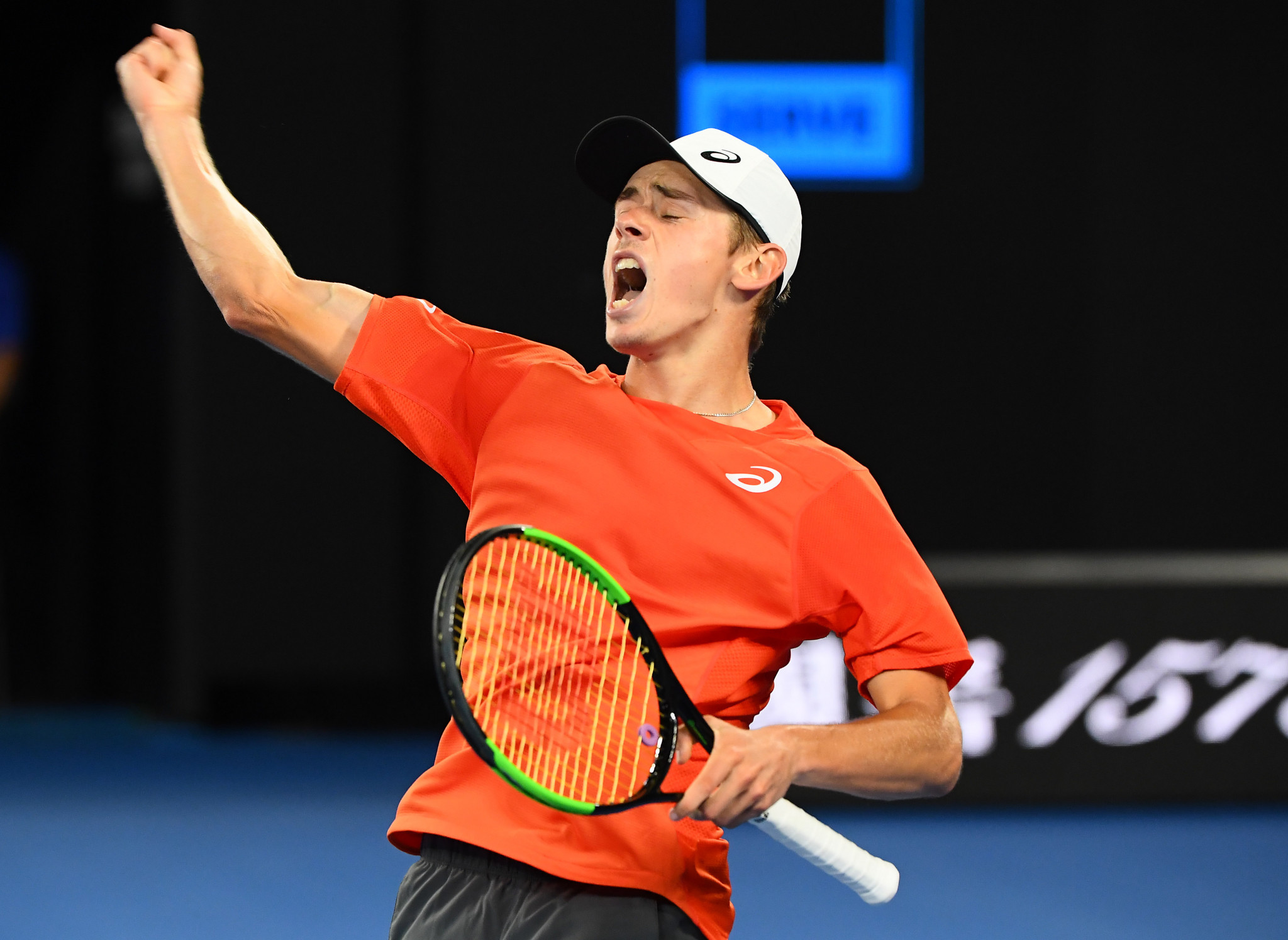 Australian teenage Alex de Minaur aimed to cause an upset against Rafael Nadal ©Getty Images