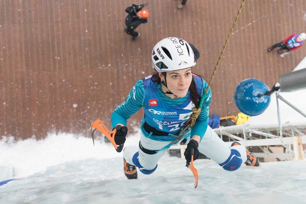 The UIAA Ice Climbing World Cup will continue in Beijing ©UIAA
