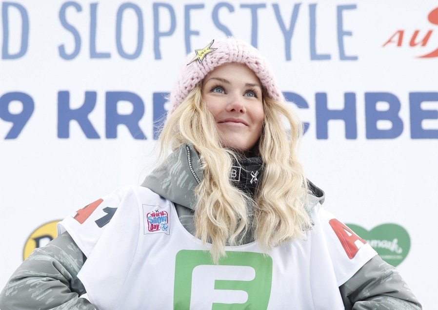Silje Norendal secured her first slopestyle World Cup victory of the season after winning in Laax ©Getty Images
