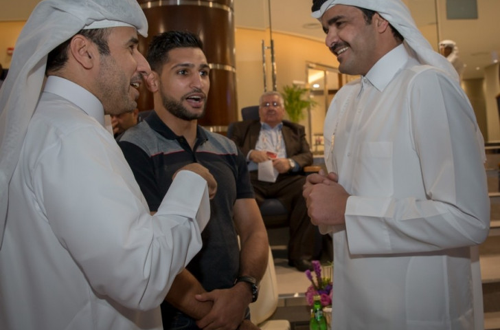 Great Britain's two-time former world boxing champion Amir Khan is a special guest at the AIBA World Championships ©Hill+Knowlton Strategies