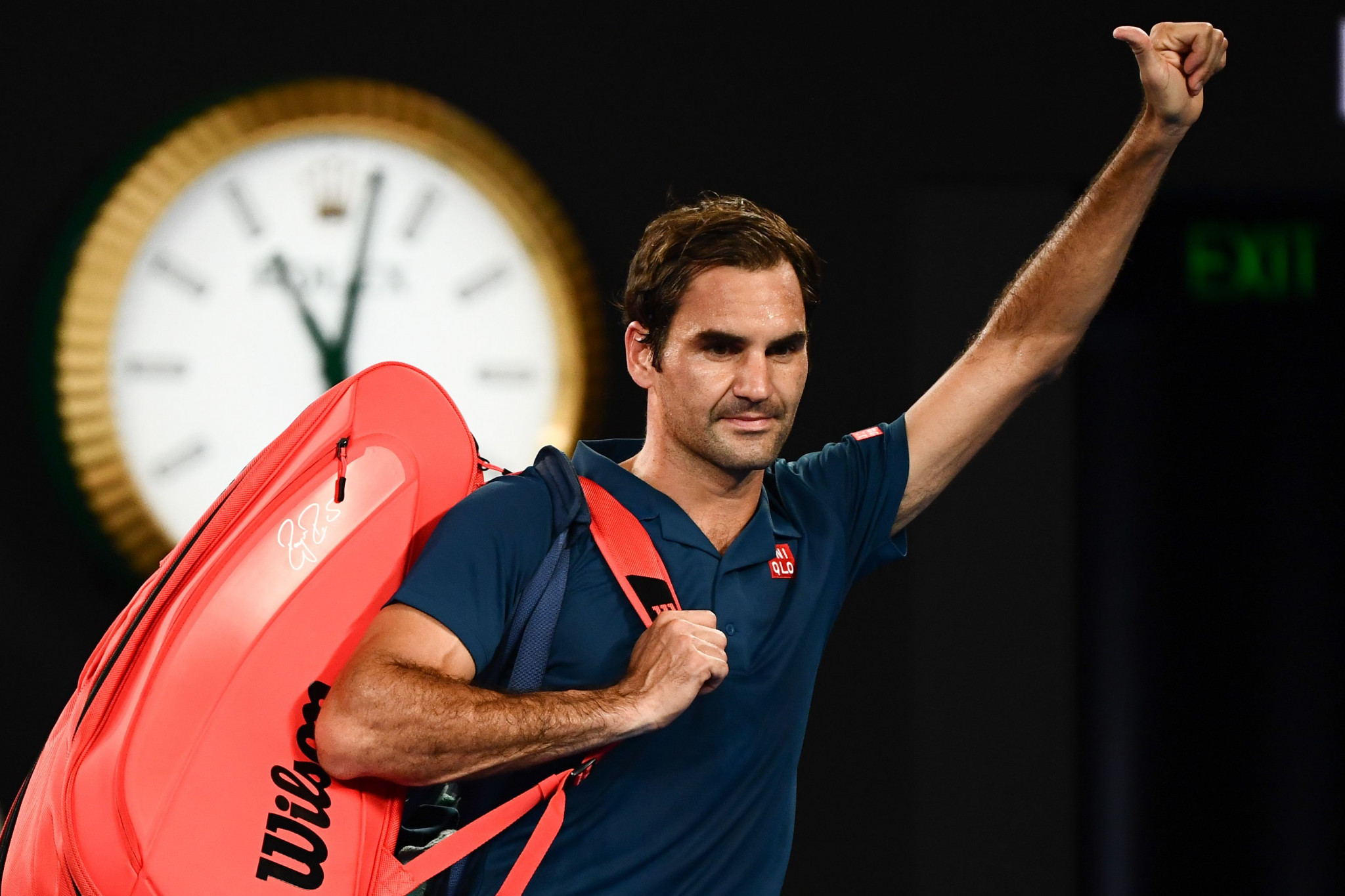 The result ended Roger Federer's hopes of a third consecutive Australian Open title ©Getty Images