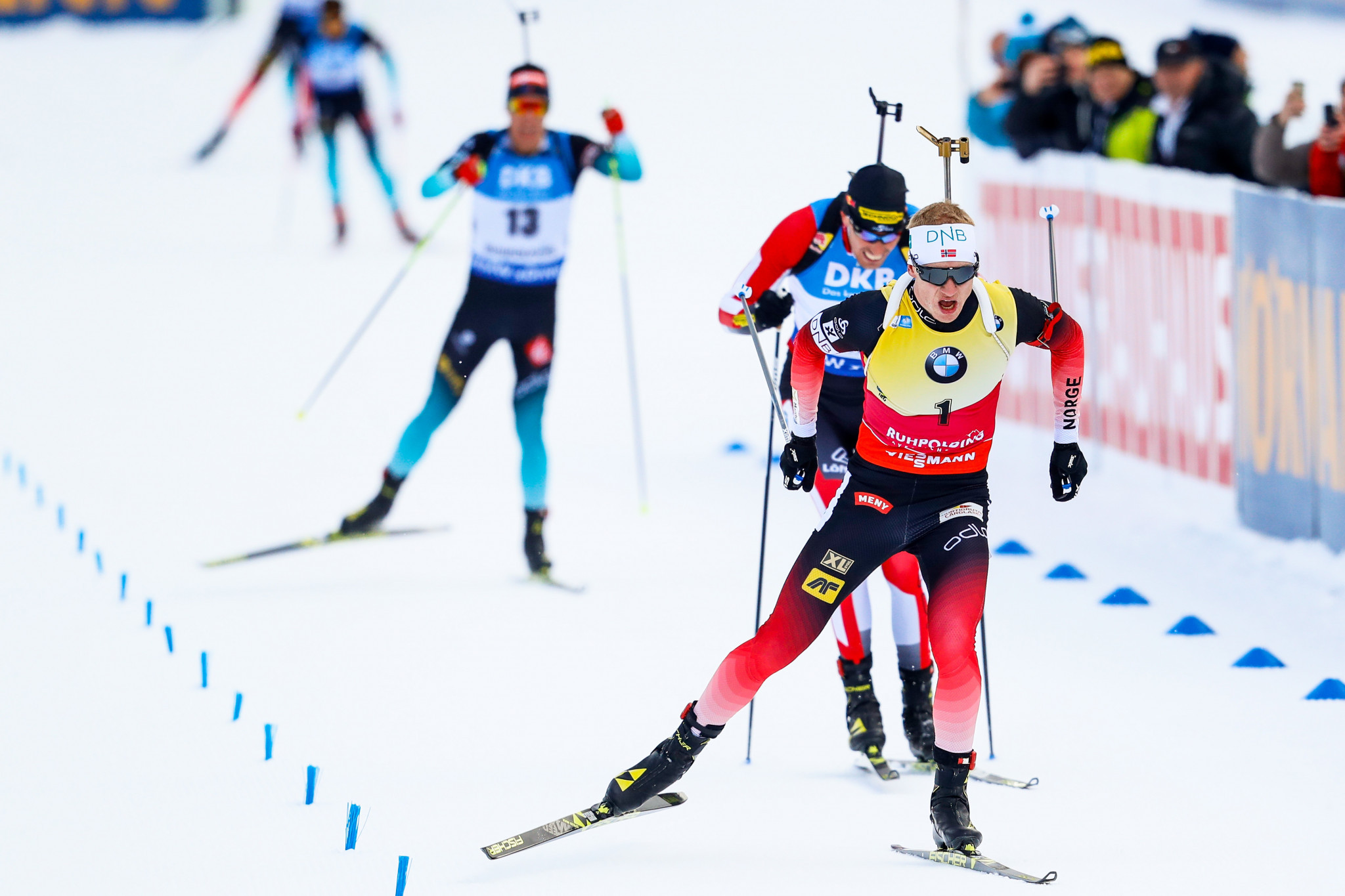 Bø completes hat-trick of victories at IBU World Cup in Ruhpolding