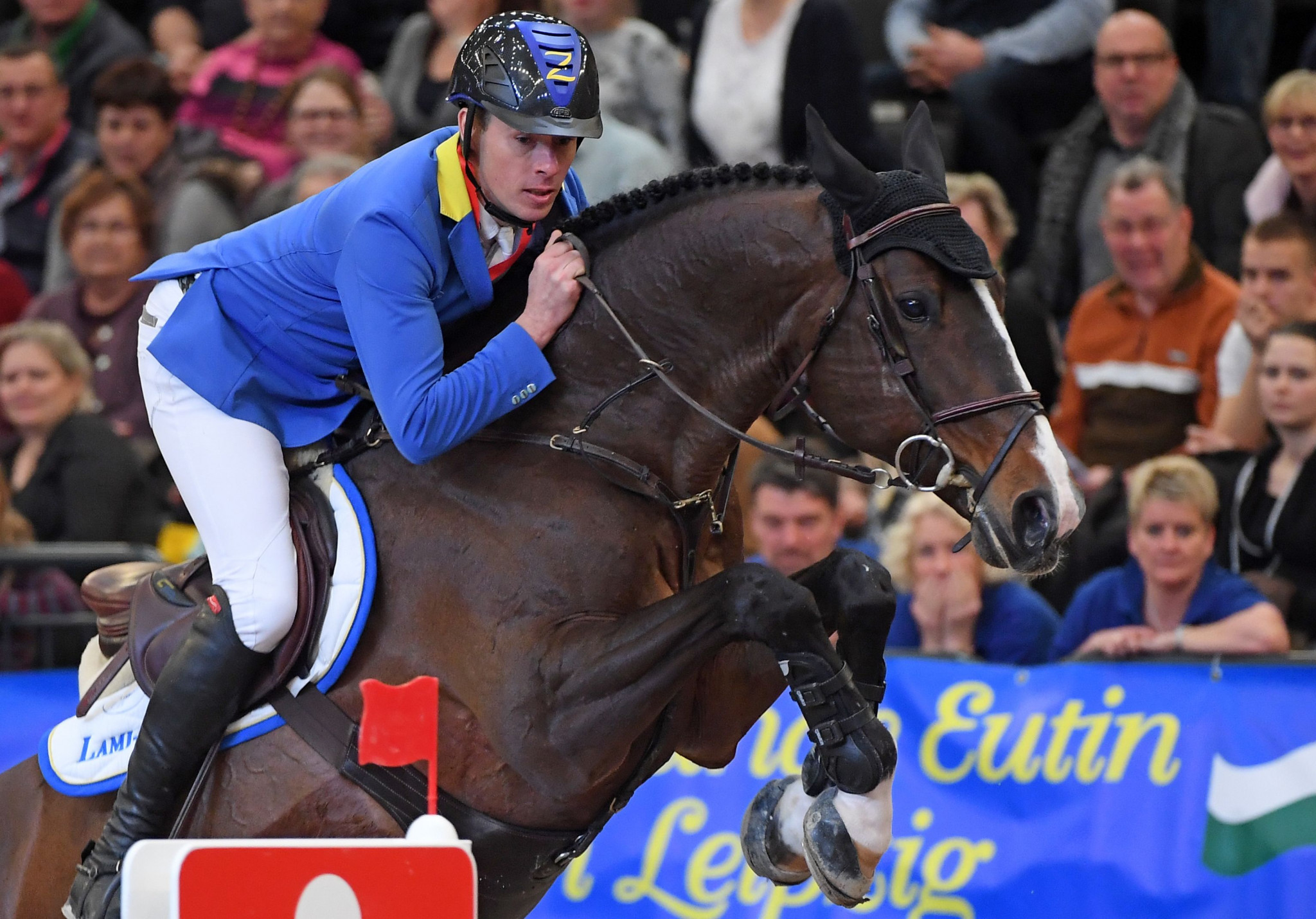 Near-perfect run propels Ahlmann to victory at FEI Jumping World Cup in Leipzig 