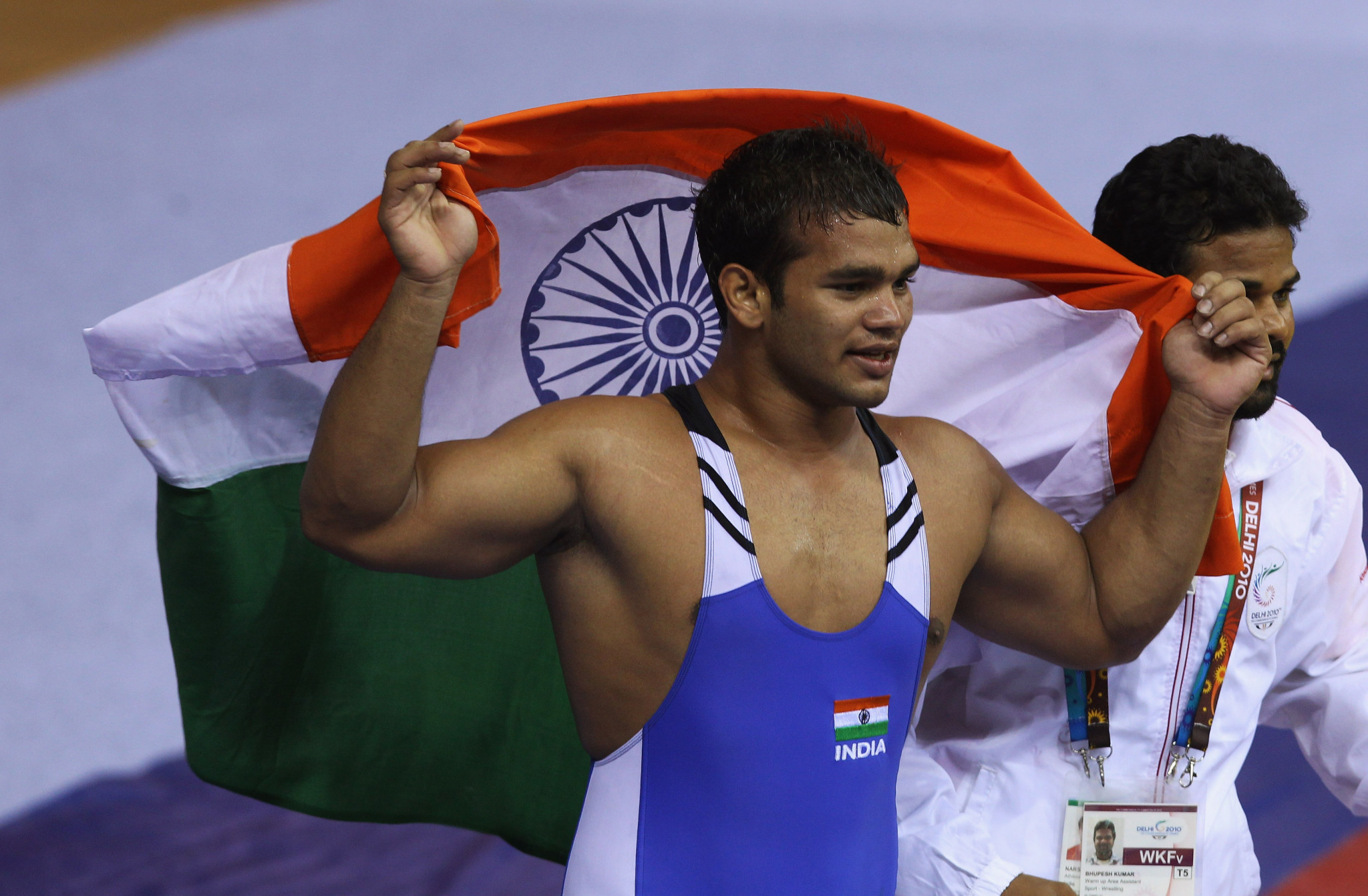 Narsingh Yadav has returned from his four-year doping ban ©Getty Images