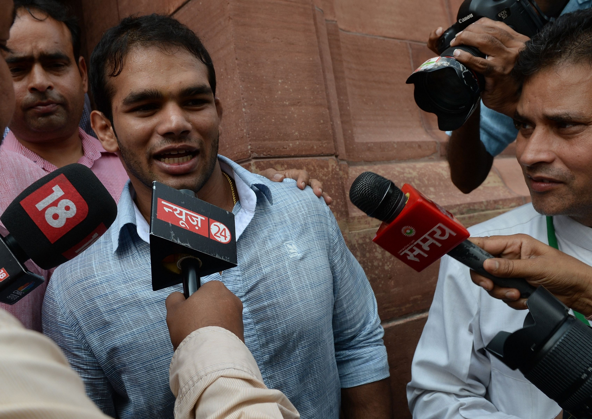 Narsingh Yadav has always insisted his food was spiked and he did not dope intentionally ©Getty Images