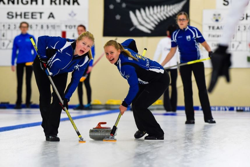 Finland's women beat China to seal a playoff spot at the World Curling Championships qualification event ©WCF