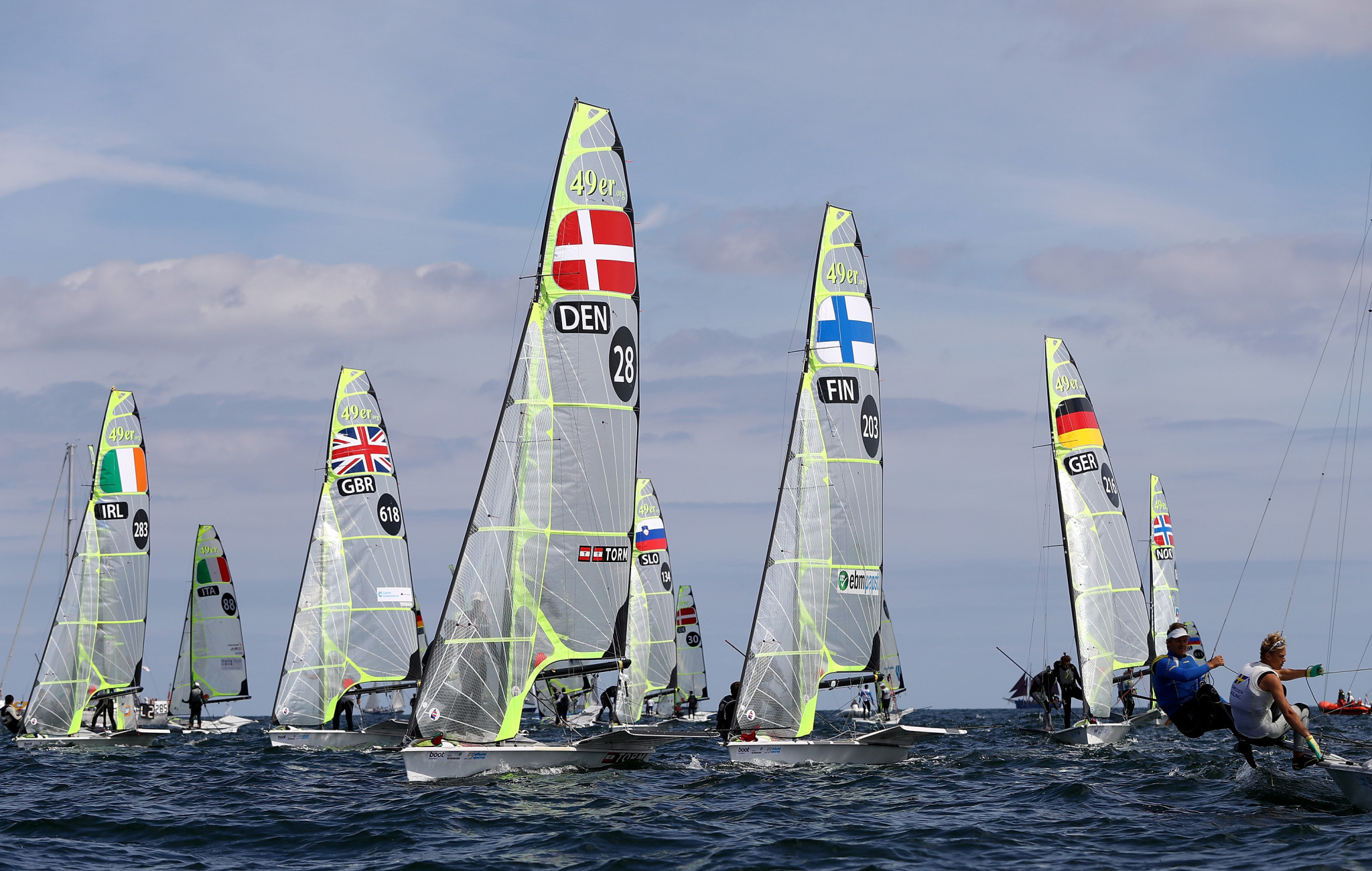A 49er regatta will feature at the 2019 Pan American Games after the Organising Committee agreed to increase sailing's athlete quota ©Getty Images
