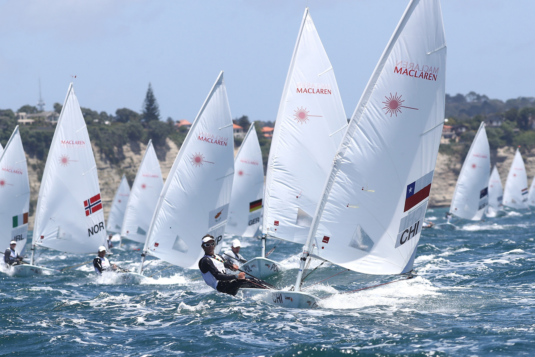 In the 49er class and four others, including the laser radial, only two National Olympic Committees from Lima 2019 will qualify for Tokyo 2020 ©Getty Images