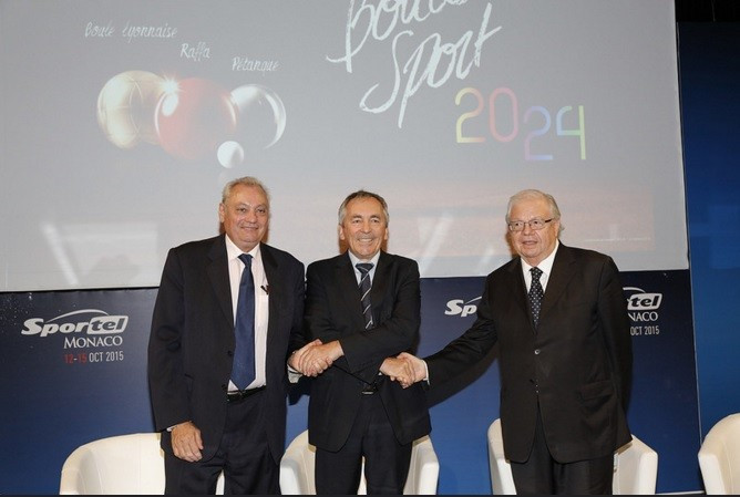 Boules officially launched their bid for inclusion at the Olympic Games in 2024 at the SPORTEL convention