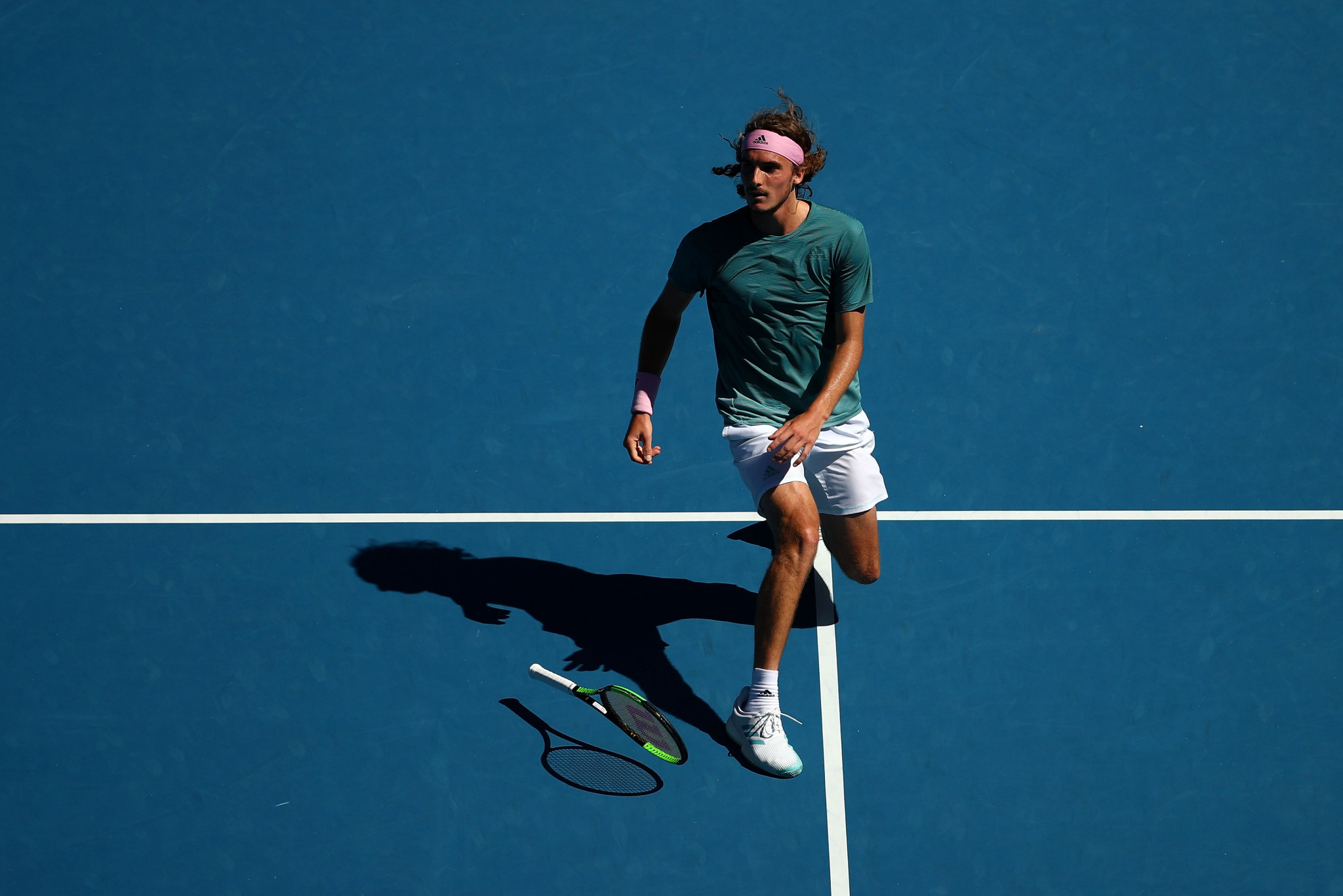 Greece's Stefanos Tsitsipas became the youngest men's Grand Slam semi-finalist since 2007 ©Getty Images