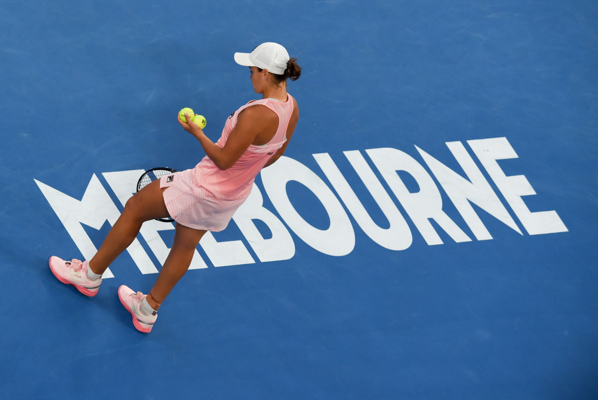 She overcame Australia's Ashleigh Barty in straight sets ©Getty Images