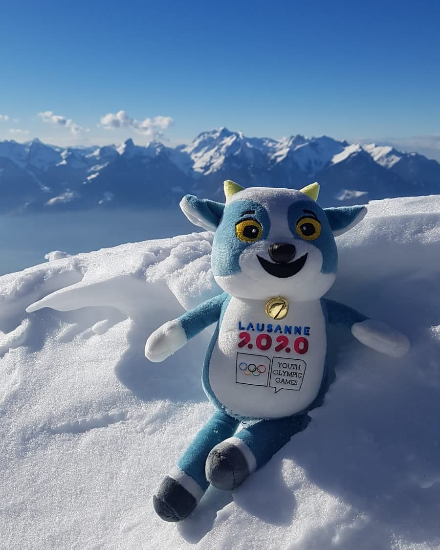 The Coordination Commission also visited Leysin, the freestyle ski and snowboarding venue for Lausanne 2020 ©Twitter
