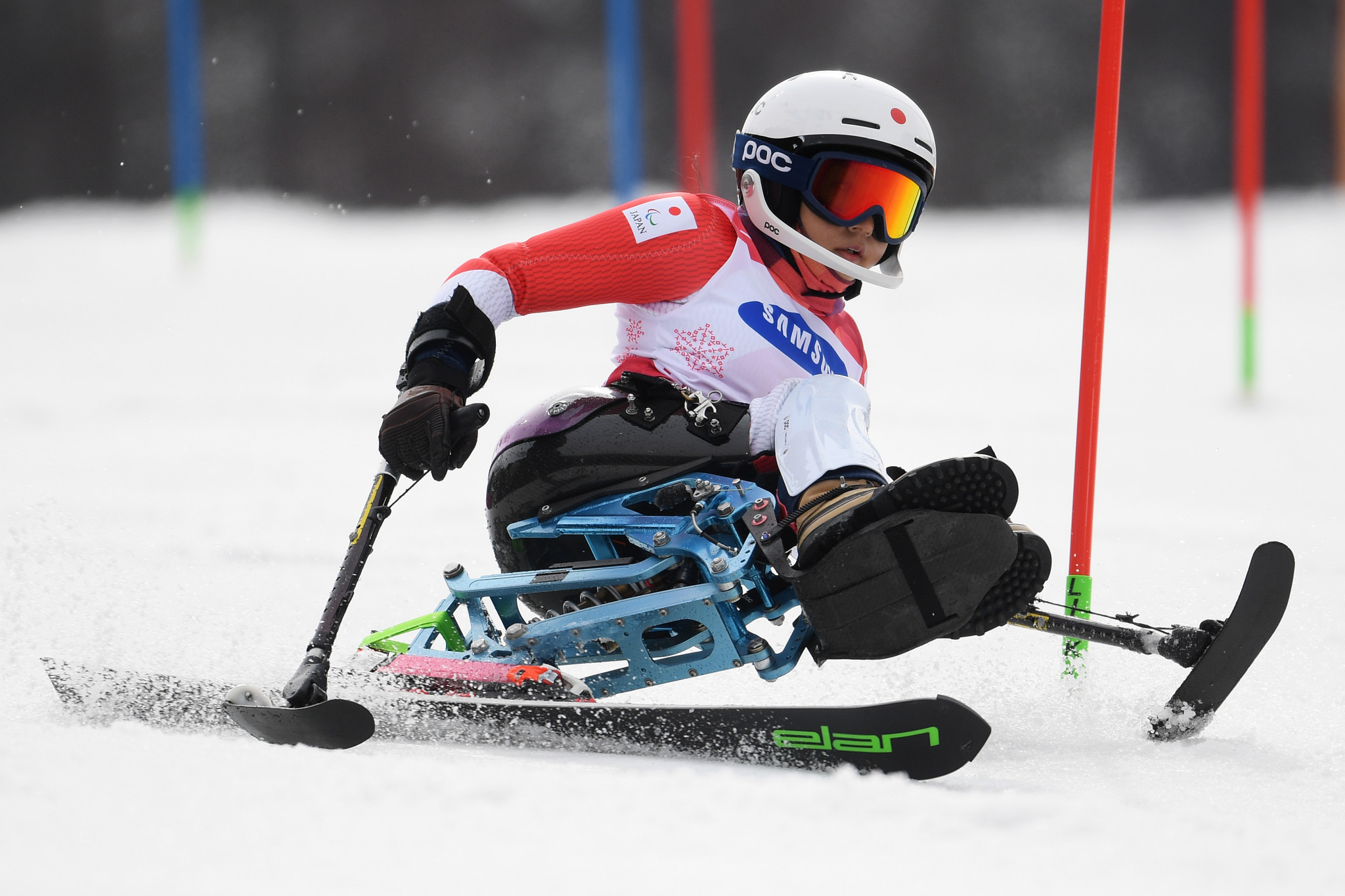 Japanese star crashes German party at World Para Alpine Skiing Championships