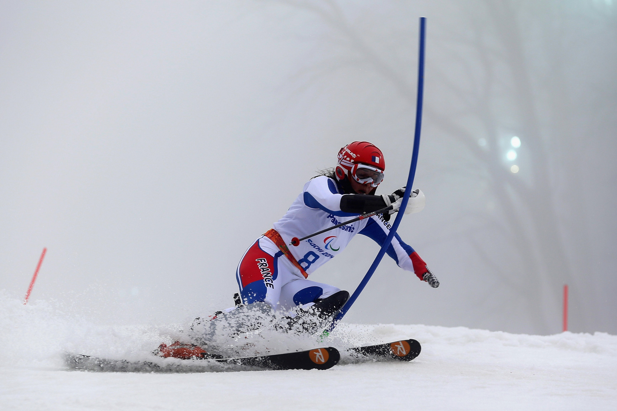 France's Marie Bochet took victory in the women's standing event ©Getty Images