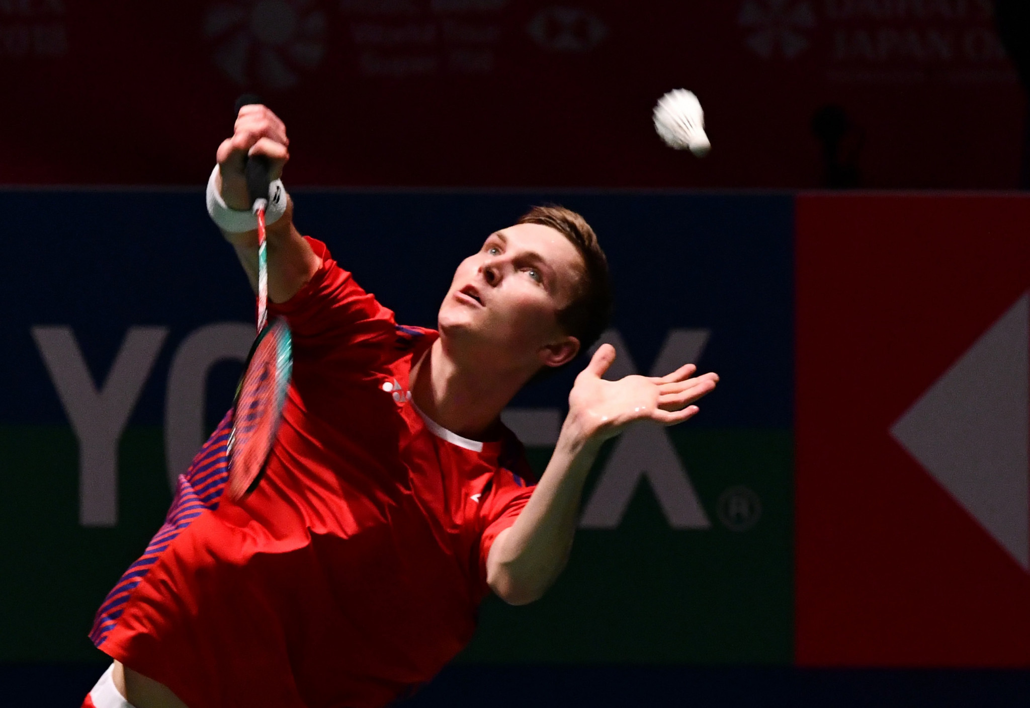 World number five Viktor Axelsen is set to play top seed Chou Tien Chen in the men's singles final ©Getty Images