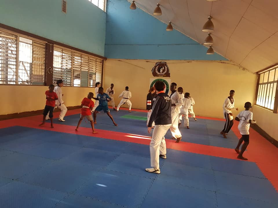 The coaching scheme being run by taekwondo experts from South Korea will last for 29 days ©Facebook