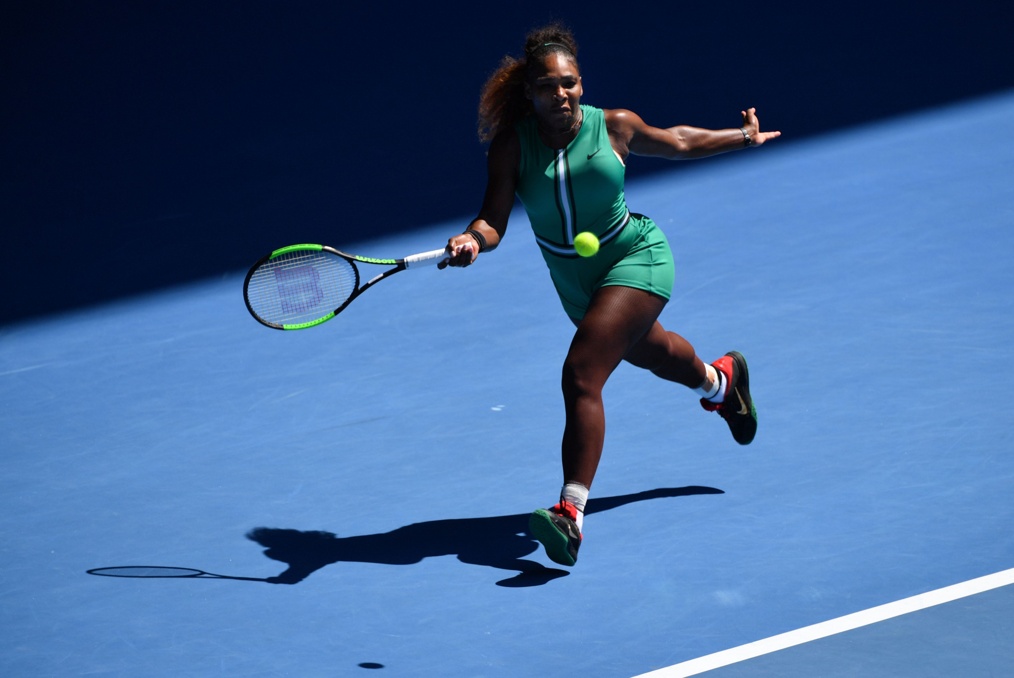 Serena Williams led 5-1 in the deciding set against Karolína Plíšková ©Getty Images