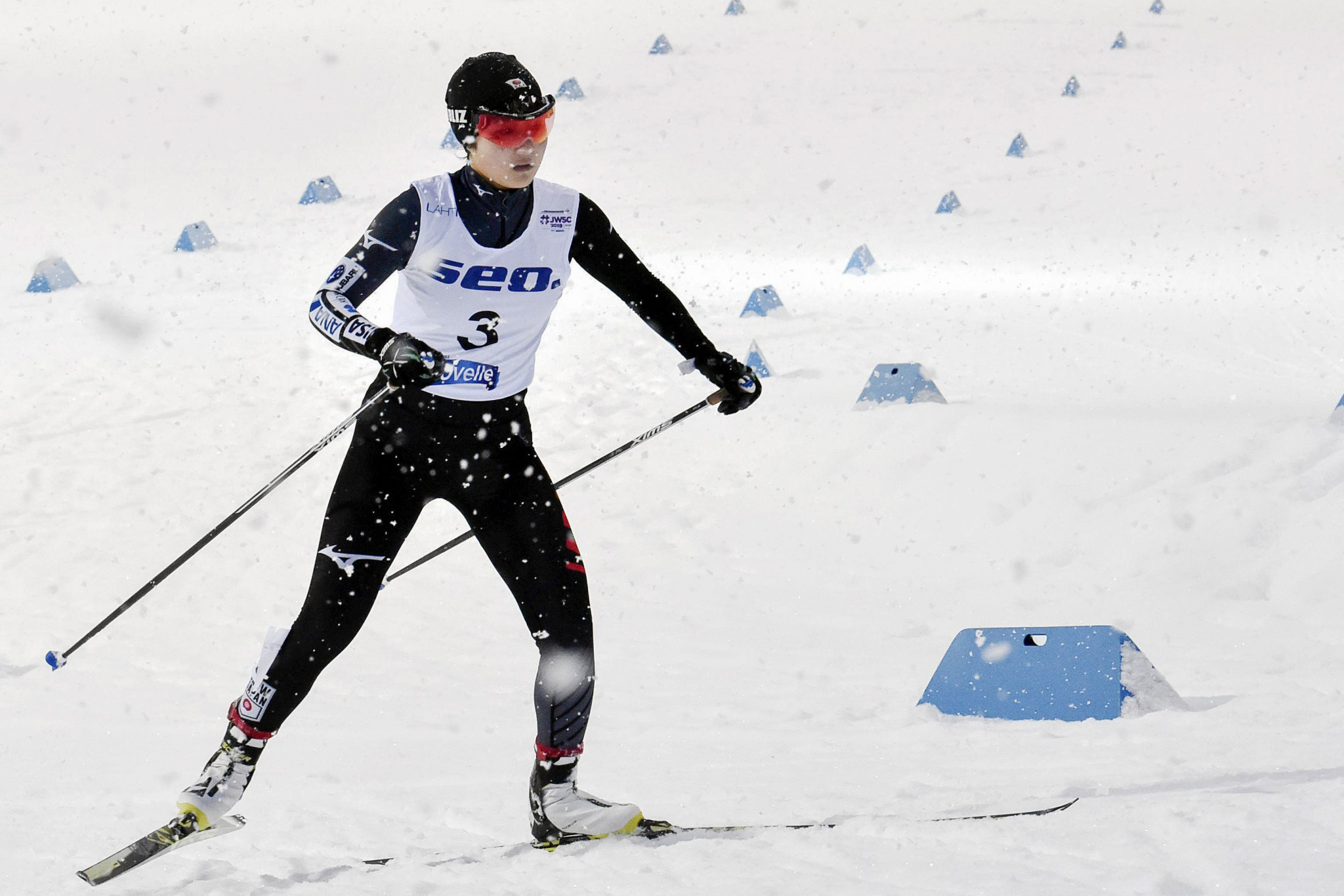 Miyazaki named first-ever female junior world champion in Nordic combined