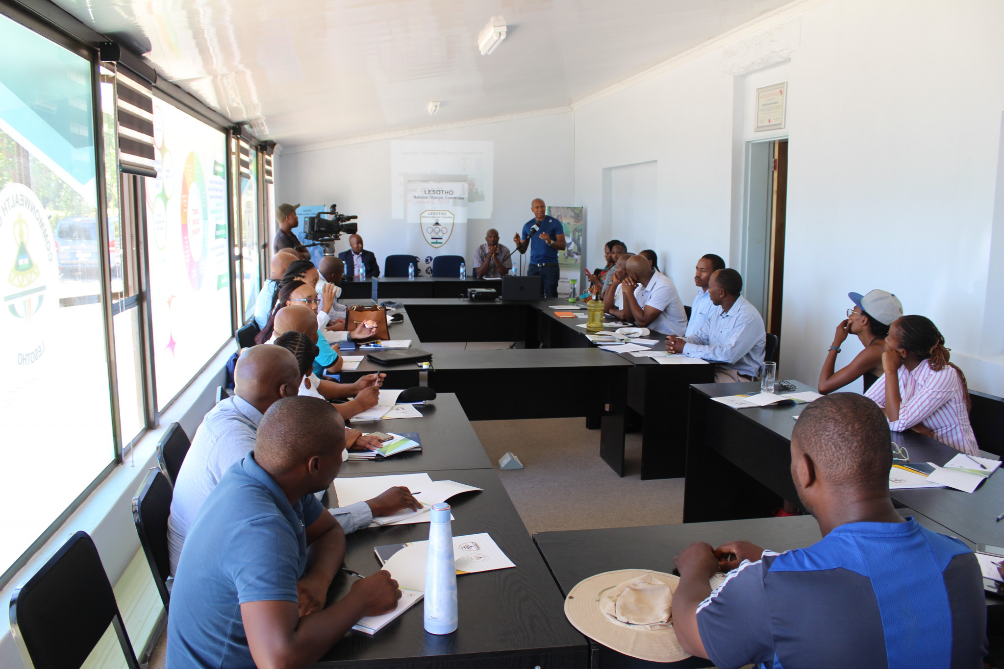 Twenty participants will take part in the course which teaches sport administrators how to bring about positive change in sport organisations ©Lesotho National Olympic Committee