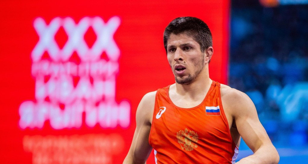 Russia's Magomedrasul Gazimagomedo was one of eight Russian wrestlers who made it to a final at the Ivan Yariguin Grand Prix ©UWW