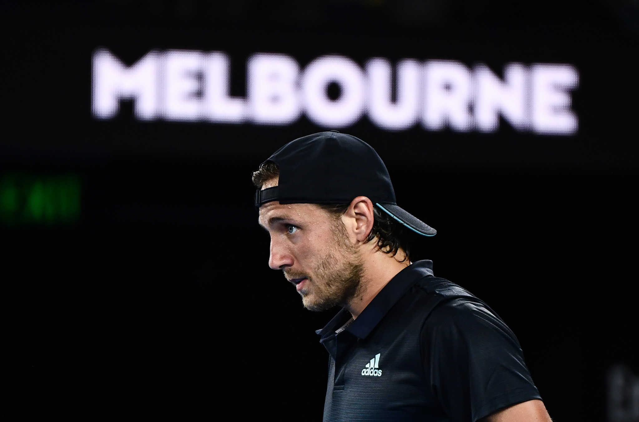 Lucas Pouille was making his first appearance in a Grand Slam semi-final ©Getty Images