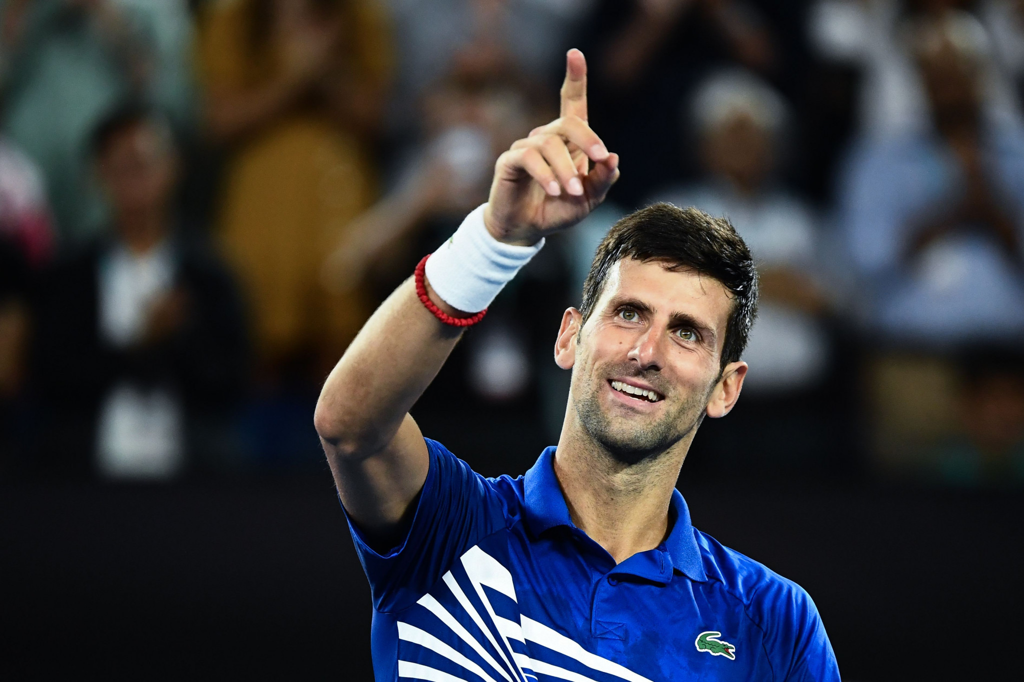 Novak Djokovic eased into the men's singles final at the Australian Open ©Getty Images