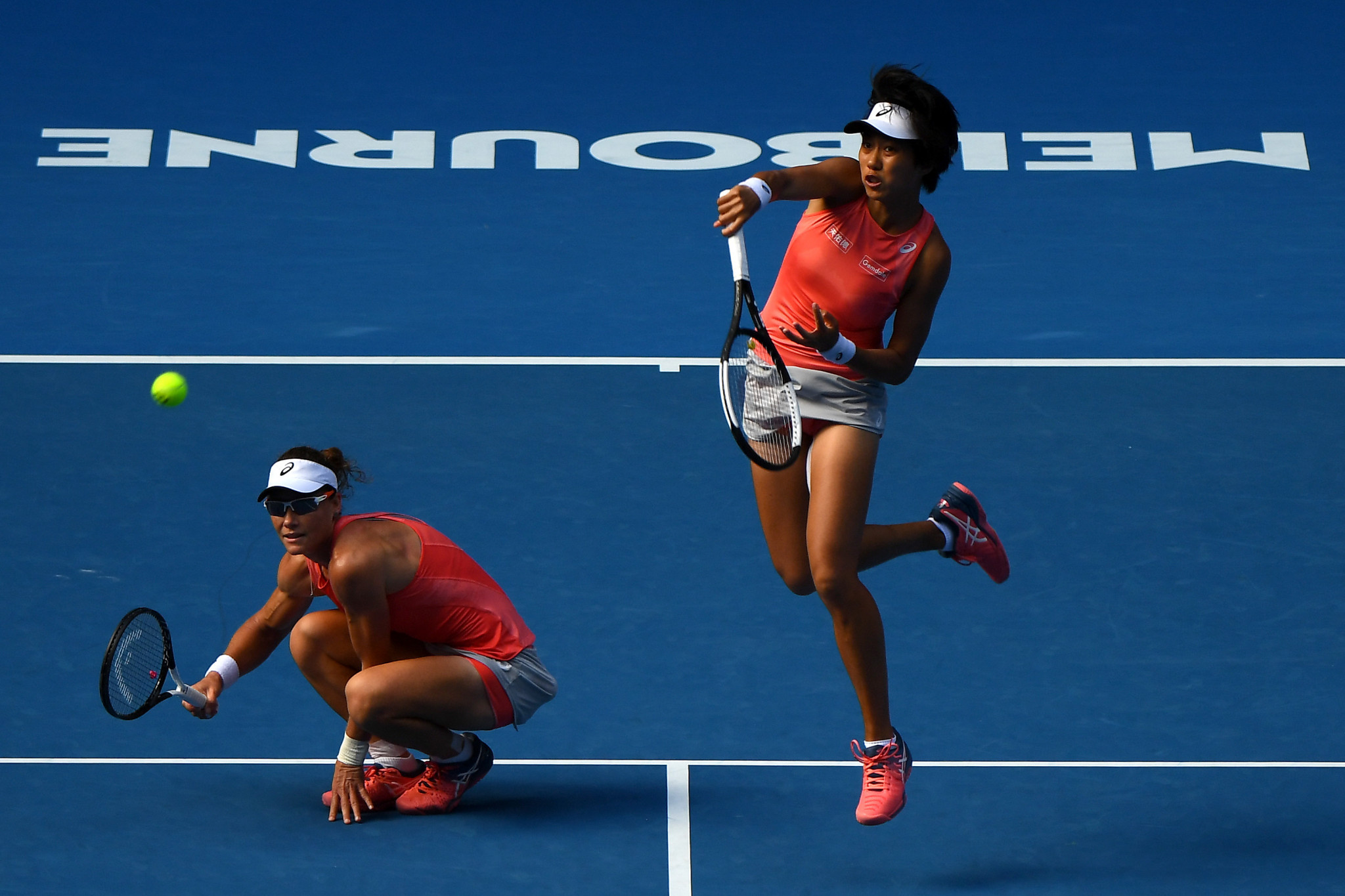 The women's doubles competition came to an end ©Getty Images