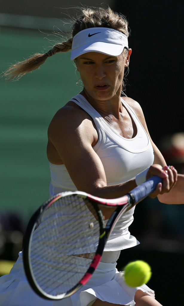 Eugenie Bouchard was runner-up at Wimbledon in 2014 
