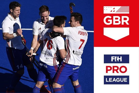 Great Britain's men overturned a three-goal deficit to claim a stunning 6-5 victory over hosts Spain as action continued today in the FIH Pro League ©FIH