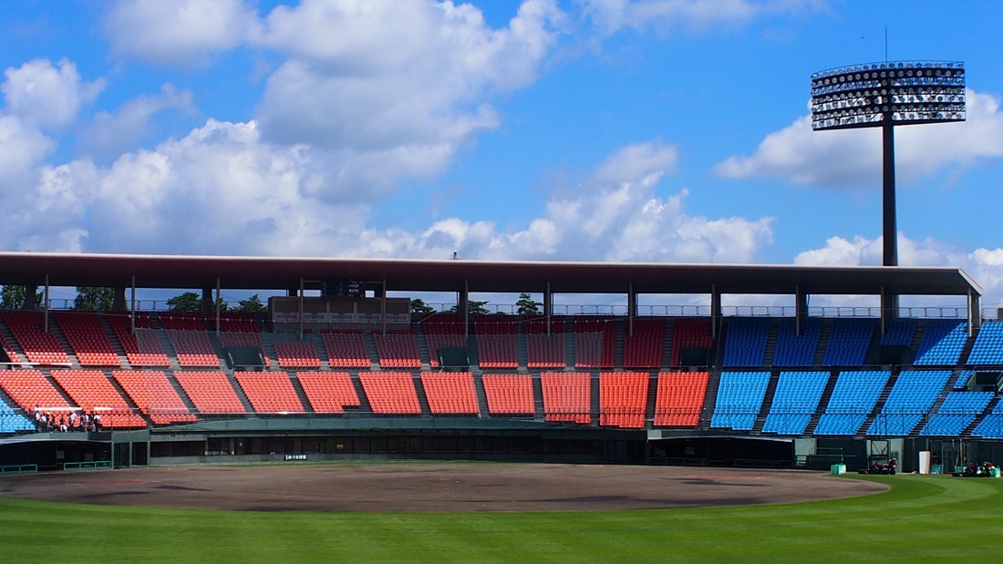 Fukushima's Azuma Baseball Stadium is set to host the softball test event for Tokyo 2020 ©WBSC
