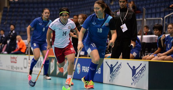 Thailand were the highest placing team from Asia Oceania at the 2017 Women's World Floorball Championships, finishing in 13th place in Bratislava, a tournament won by Sweden ©IFF