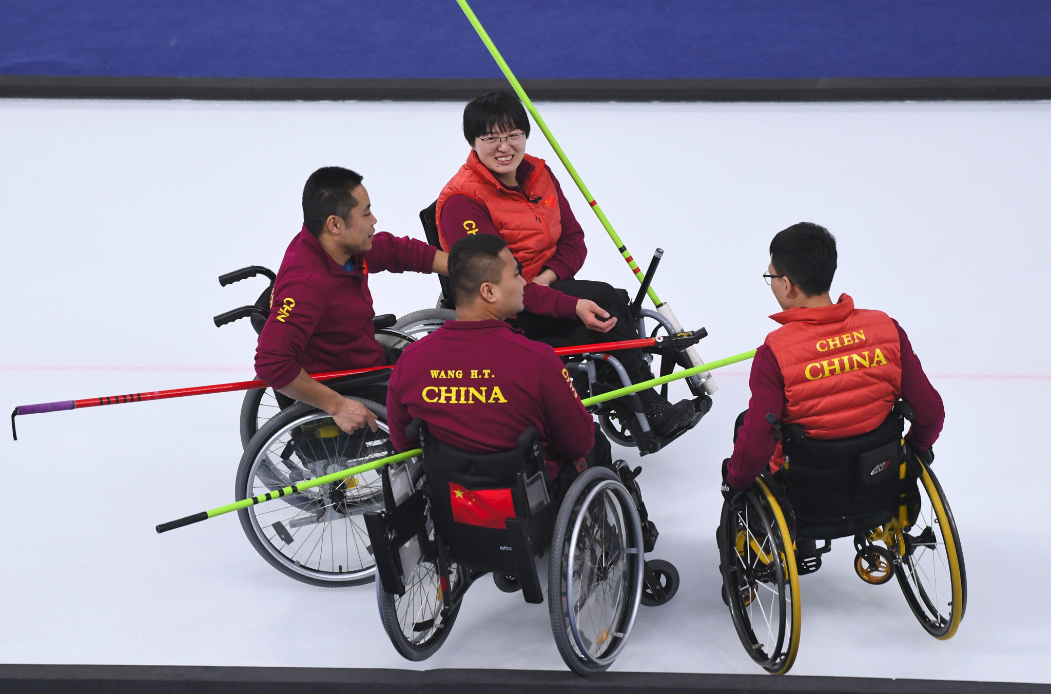 China will hope to add to their sole Winter Paralympic gold, won in wheelchair curling at Pyeongchang 2018 ©Getty Images