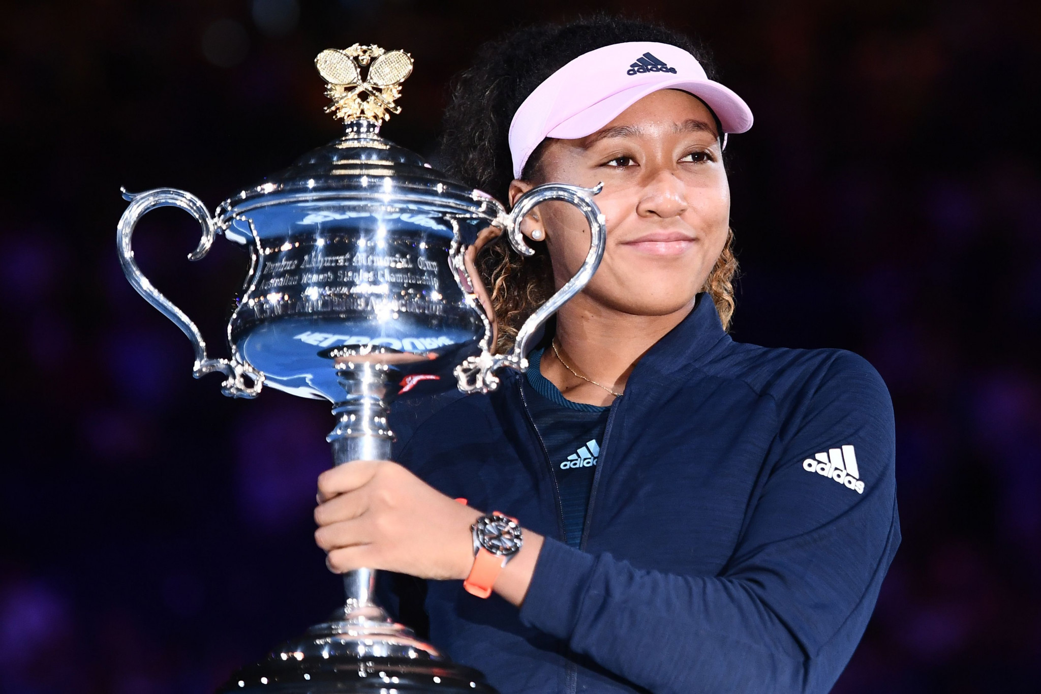 Naomi Osaka claimed back-to-back Grand Slam titles after winning the Australian Open final ©Getty Images