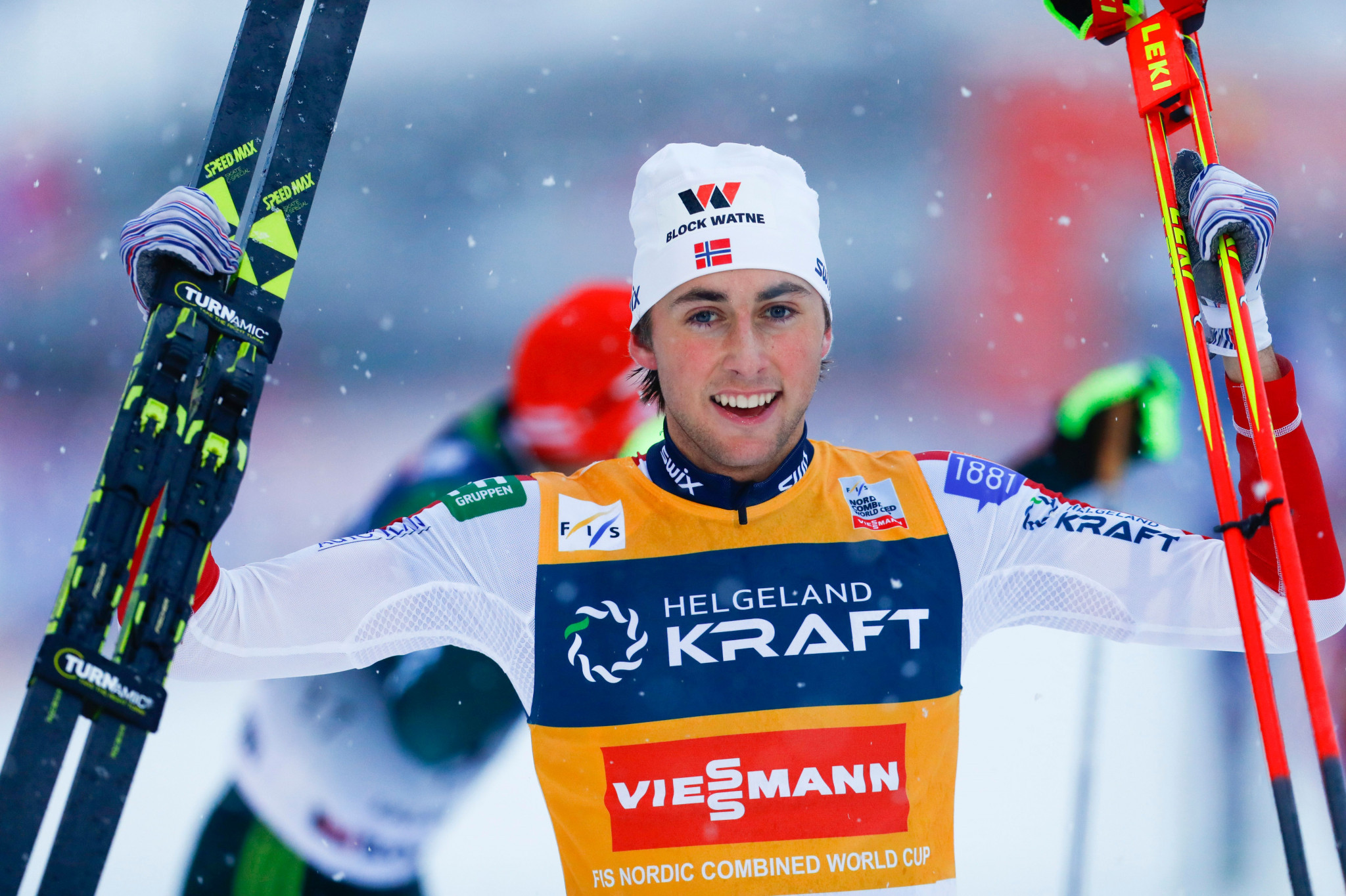 Riiber wins again at FIS Nordic Combined World Cup in Trondheim 