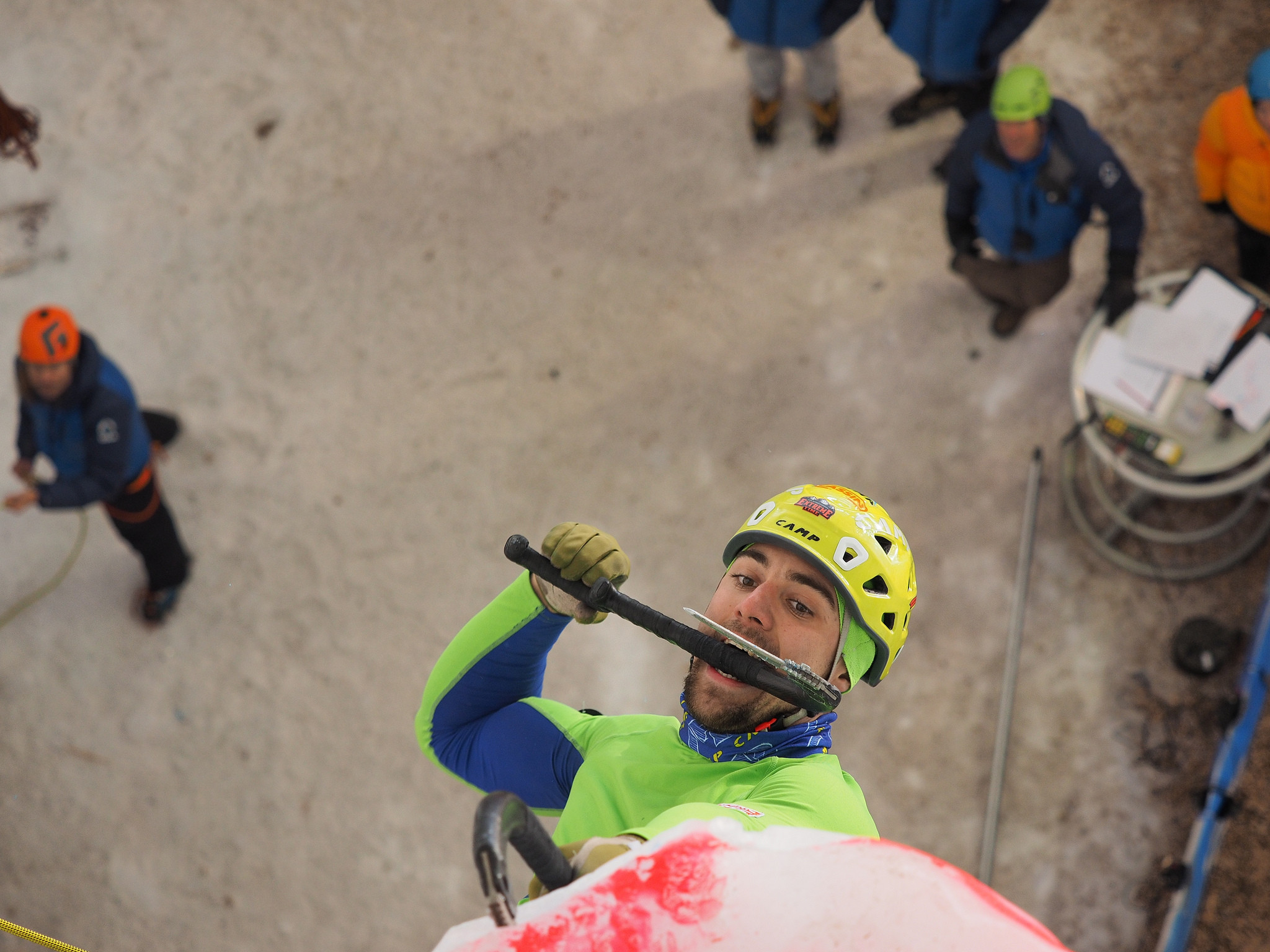 Lead finals conclude Ice Climbing World Cup in Switzerland