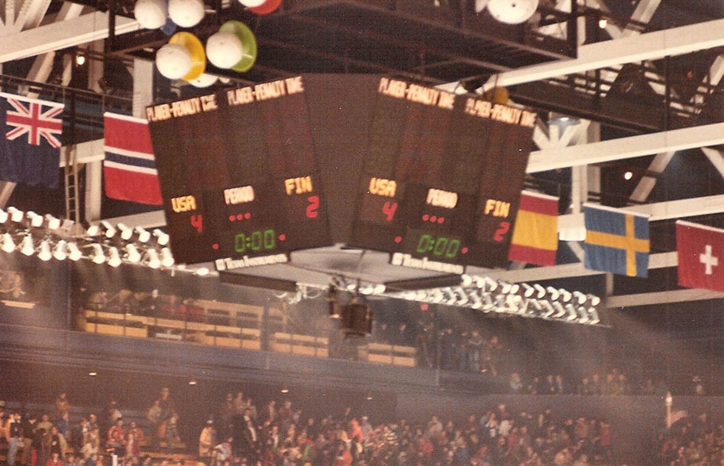 The scoreboard that recorded the United States' famous victory over the Soviet Union in the "Miracle on Ice" at the 1980 Winter Olympics in Lake Placid is to be housed in the new US Olympic Museum in Colorado Springs ©Twitter