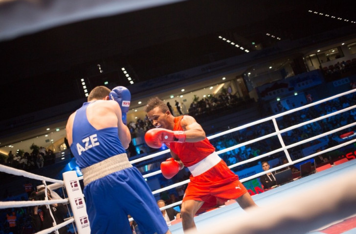 Cuba's other gold medal on the final day came courtesy of lightweight Lazaro Alvarez, who beat Azerbaijan's Albert Selimov by technical knockout ©Hill+Knowlton Strategies