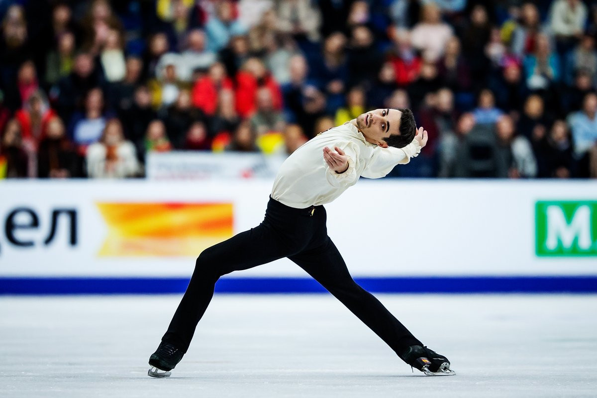 Spain's Javier Fernandez won his seventh consecutive ISU European Figure Skating Championship title in Minsk ©ISU